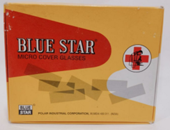 Blue Star Microscopic Cover Glass 22x40mm 10gms